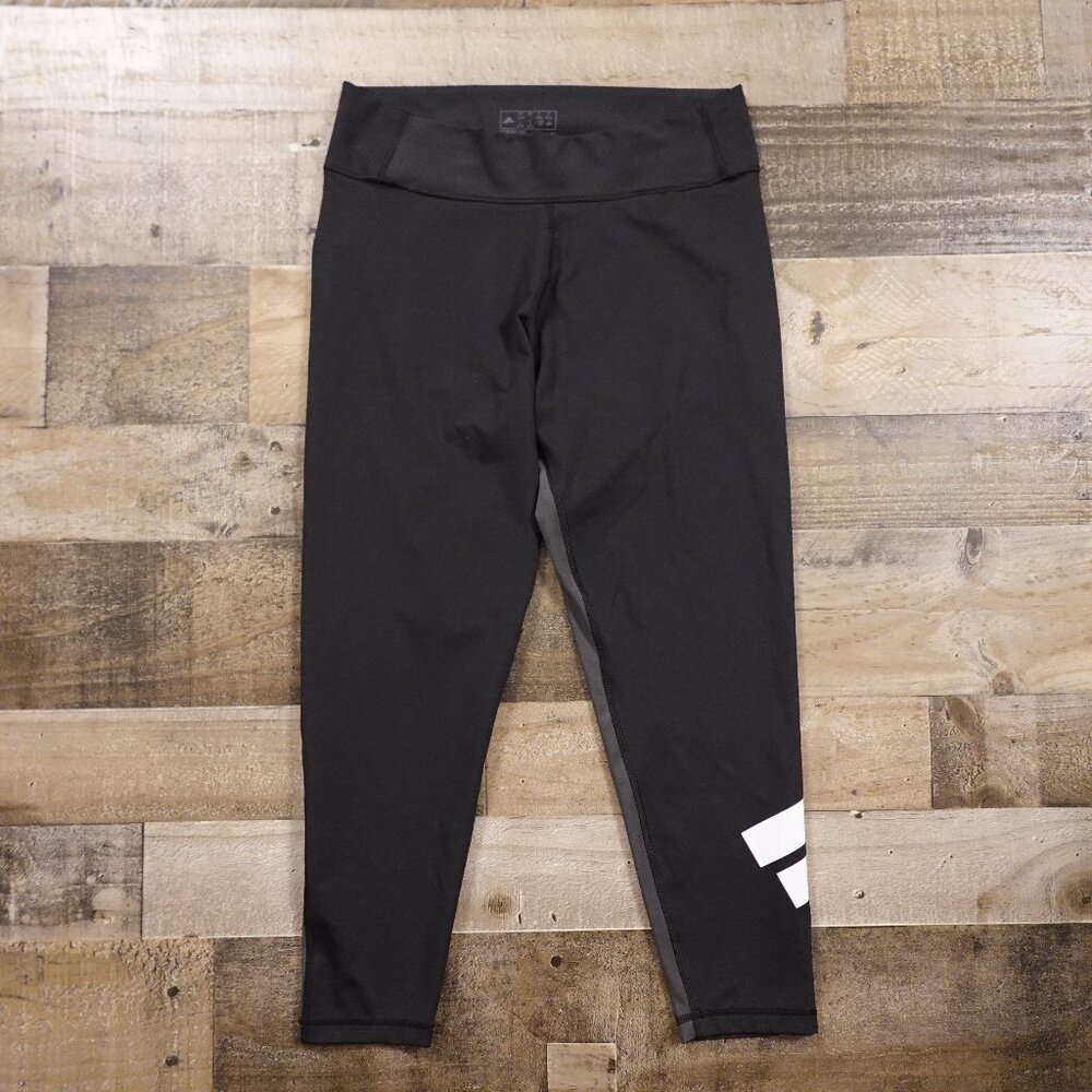 Adidas AEROREADY Colorblock Logo Leggings –‎ Women's Size Large